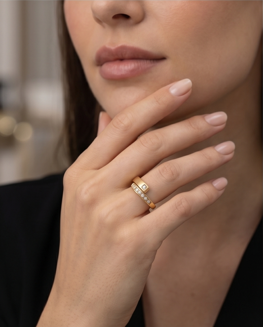 Seraphina Serpent Ring (2er Set)